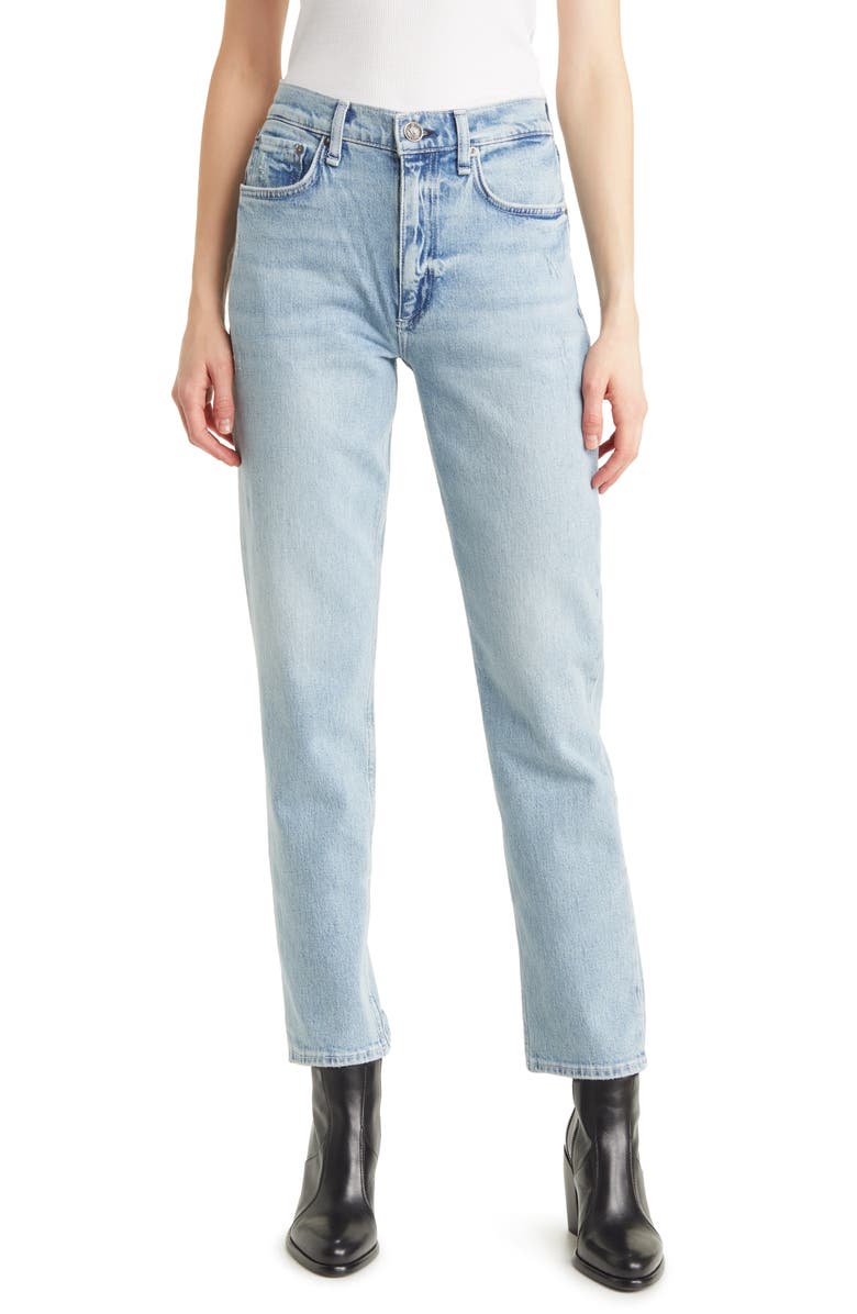 rag & bone Wren High Waist Ankle Slim Jeans | Nordstrom