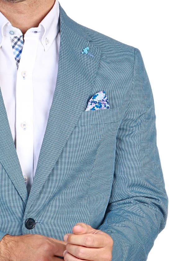 Shop Tailorbyrd Minihoundstooth Sport Coat In Navy