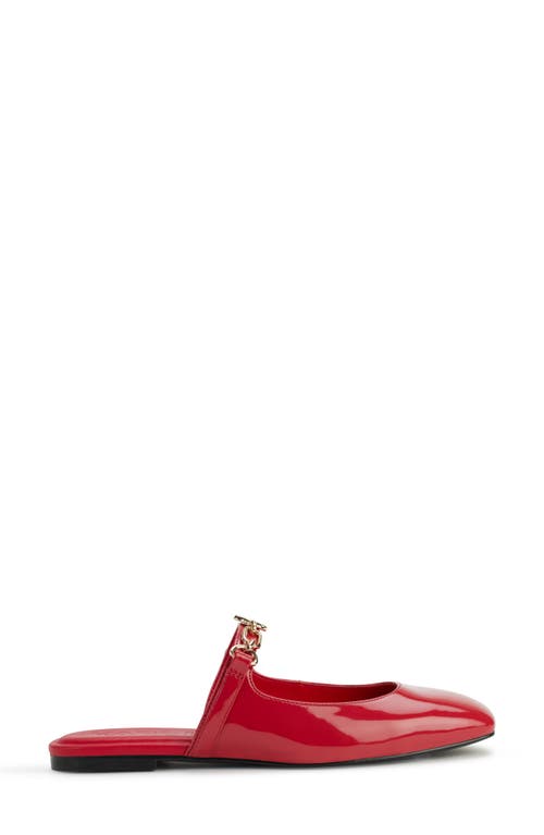 Shop Karl Lagerfeld Paris Zilla Mary Jane Mule In Red