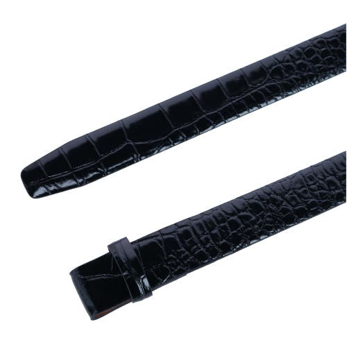 Shop Trafalgar Gator Embossed 30mm Compression Belt Strap In Black