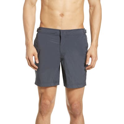 Orlebar Brown Bulldog Sport Swim Trunks, Black