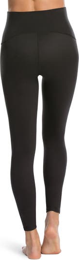 Pop Fit Solid Black Leggings Size XL - 60% off
