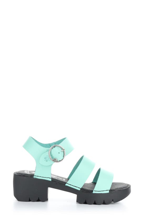 Shop Fly London Egly Piatform Sandal In 002 Spearmint