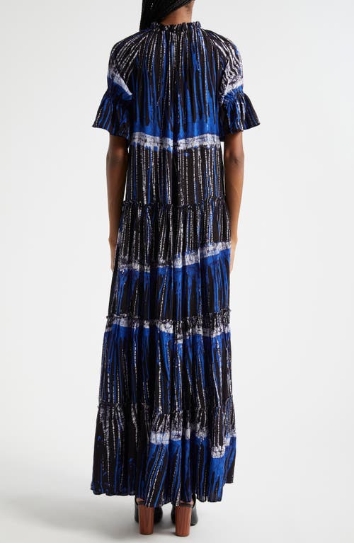 Shop Busayo Omoyeni Dress In Blue