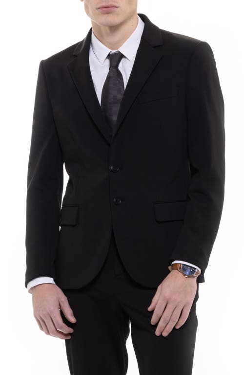 D.RT D. RT Thompson Wrinkle Resistant Two-Button Blazer in Black