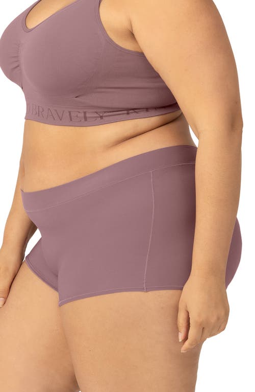 Shop Kindred Bravely Grow With Me Maternity Boyshort In Twilight