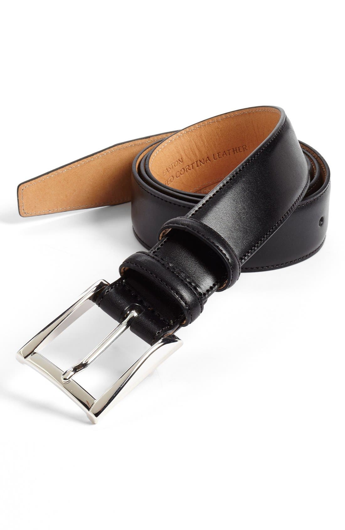 Trafalgar 'Easton' Calfskin Belt Nordstrom