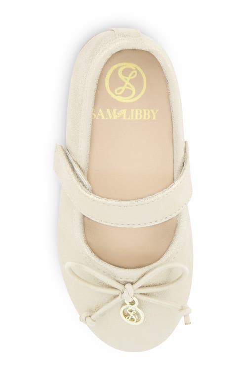 Sam & Libby Toddler Girls Candice Cella Iconic Ballet Flat In Tan