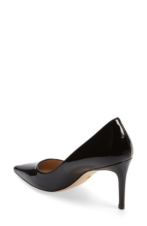 Shop Stuart Weitzman Stuart 85 Stiletto Pump In Black