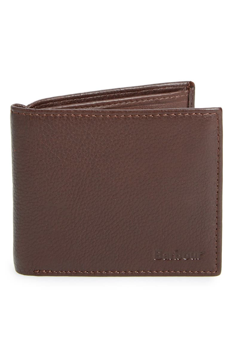 Barbour Standard Leather Bifold Wallet | Nordstrom