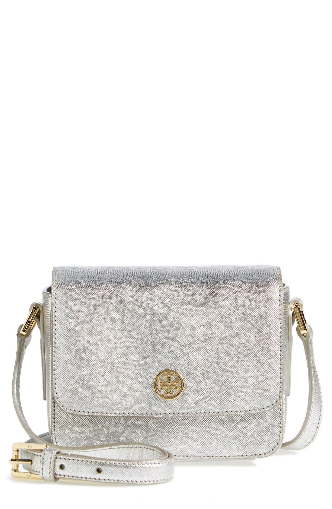 tory burch metallic crossbody