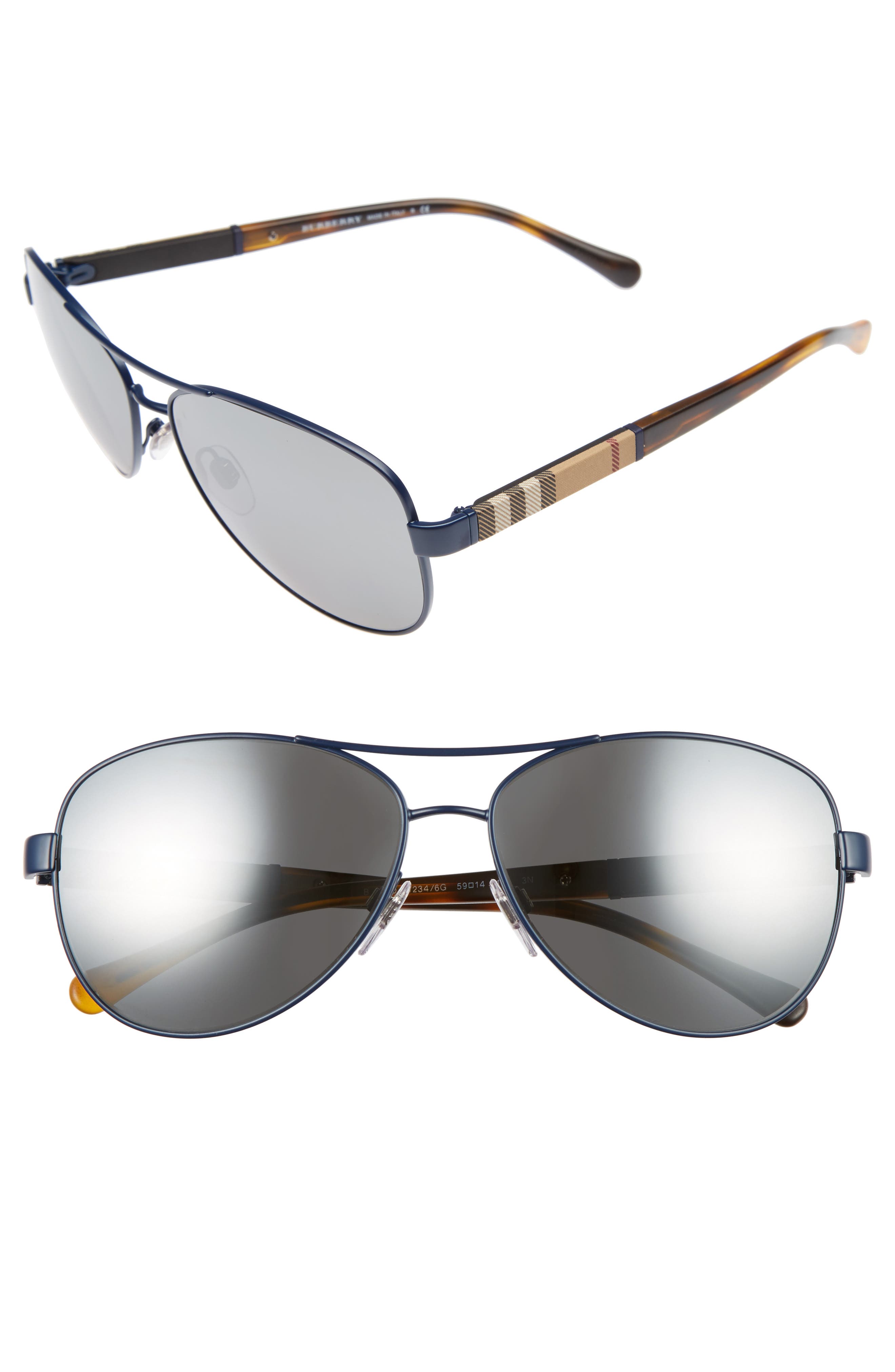burberry aviator sunglasses