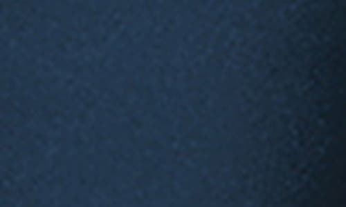 After Six Cape Sleeve Satin Gown In Midnight