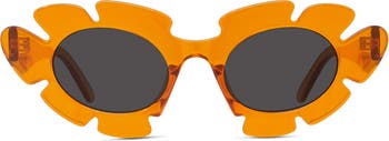 x Paula's Ibiza Flower 47mm Small Cat Eye Sunglasses