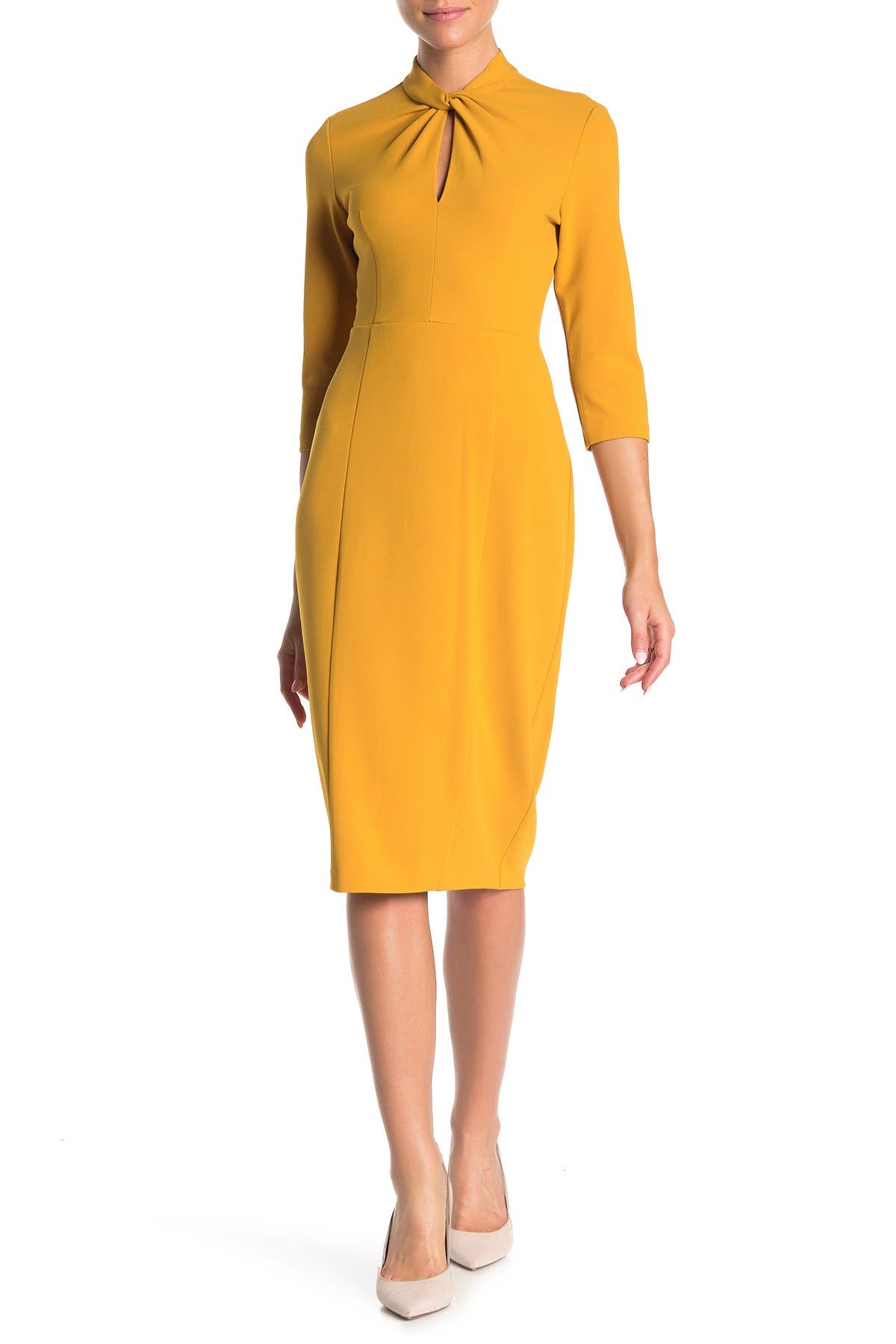 donna morgan midi dress