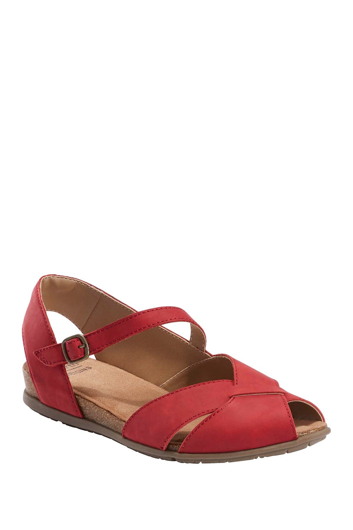 earth peep toe sandals