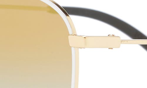 Maui Jim 62mm Core Aviator Polarized Sunglasses In Gold Gold Gold