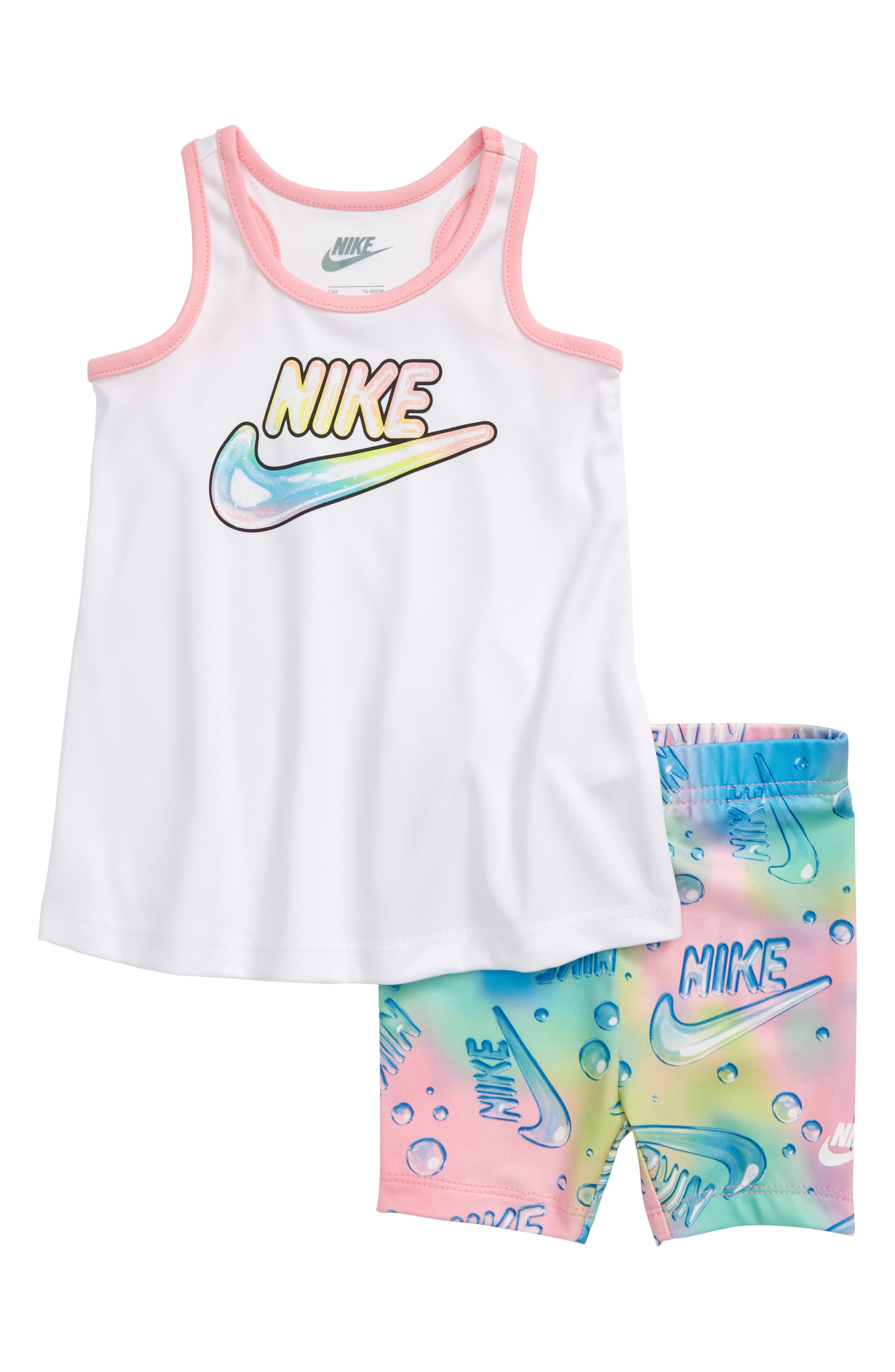 nike bike short set