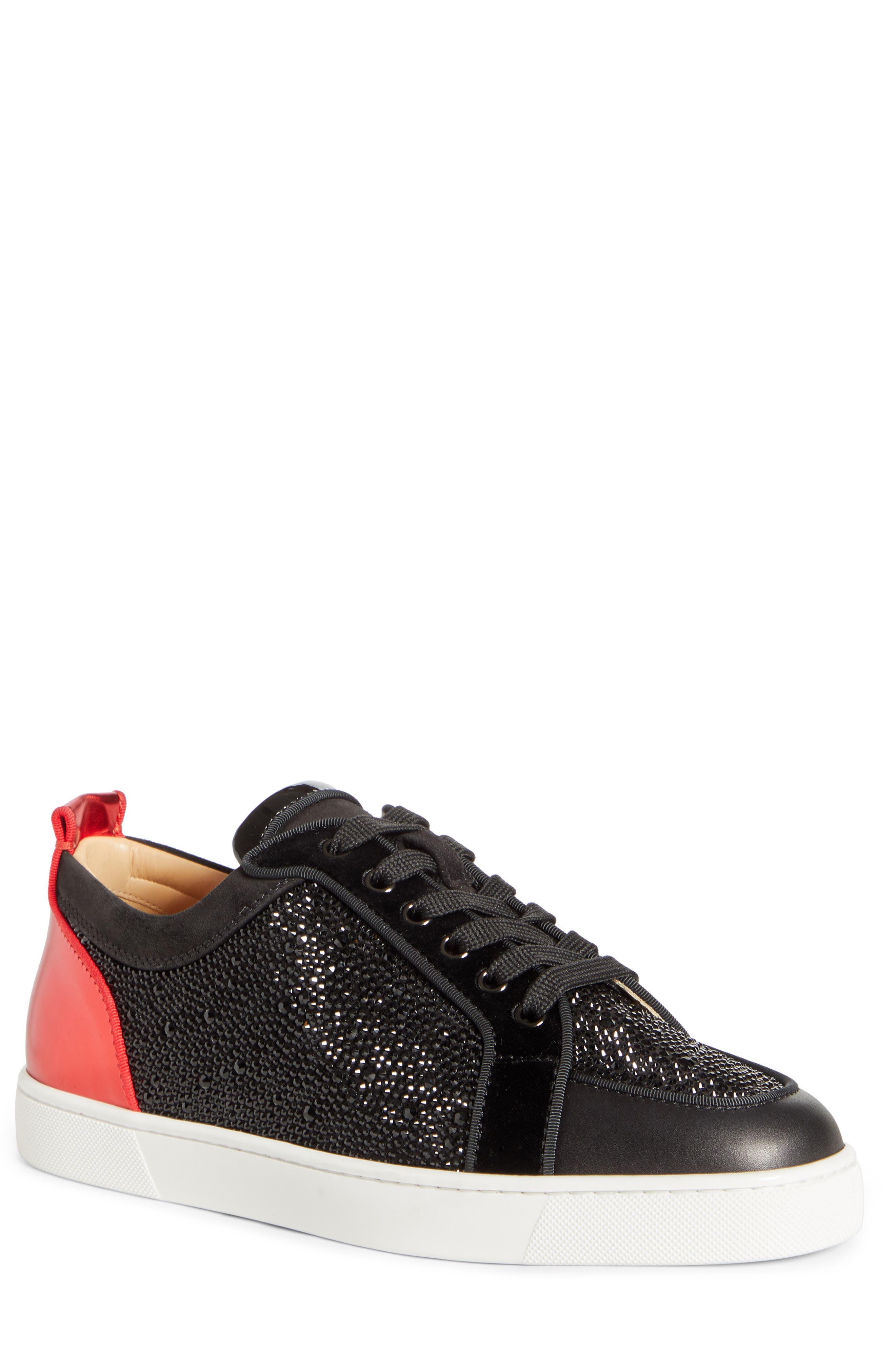 christian louboutin crystal sneakers