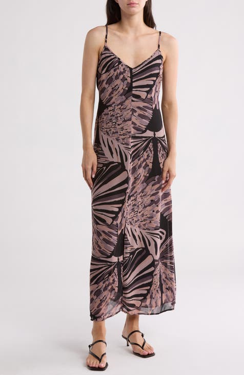 Butterfly Maxi Slipdress