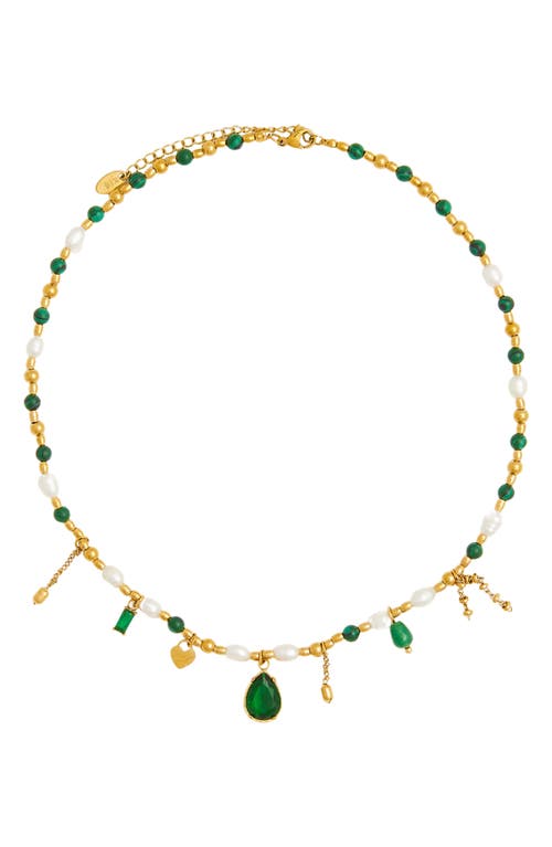Isabetta Necklace in Emerald