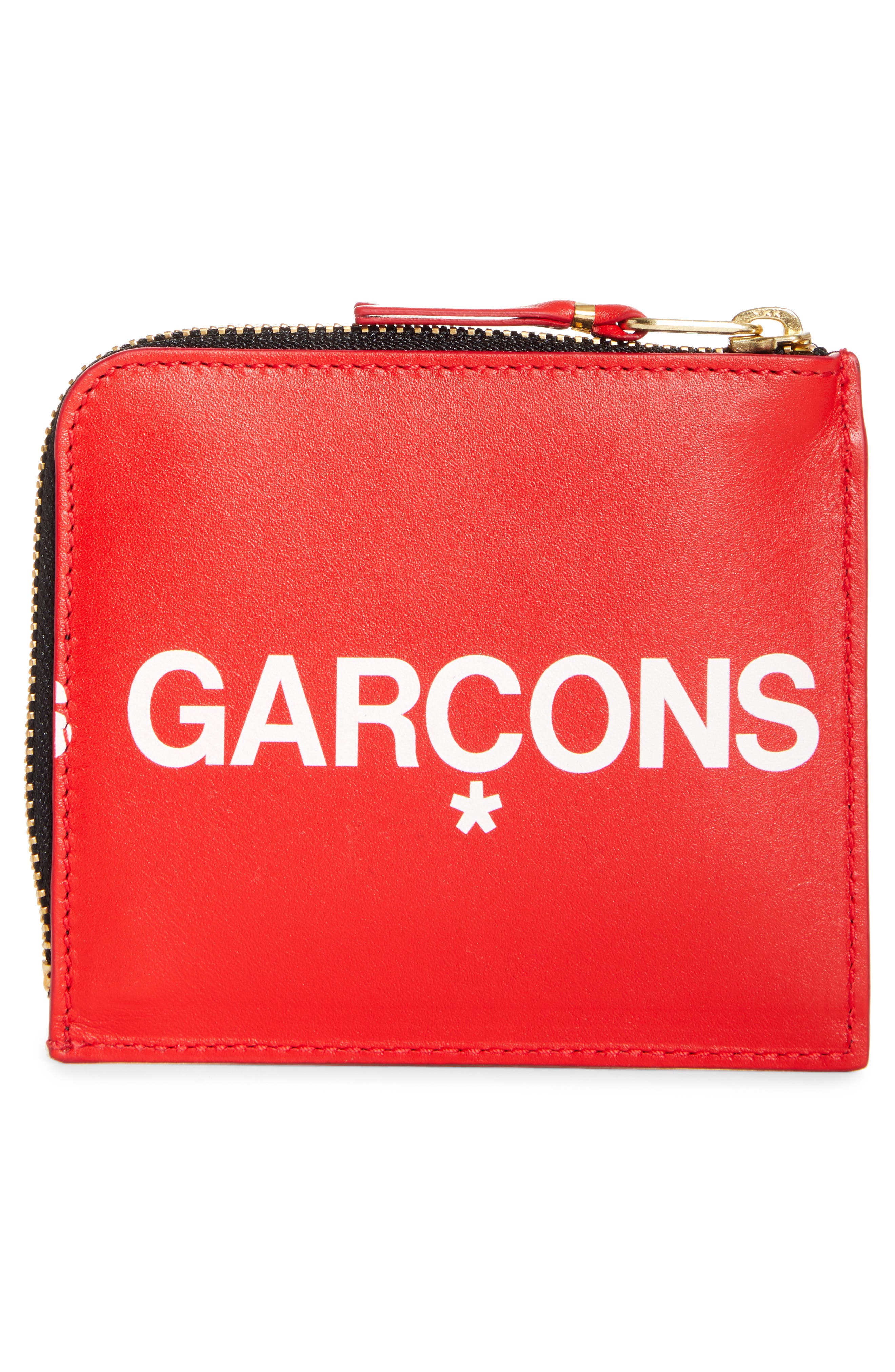 comme des garcons zip wallet virtual