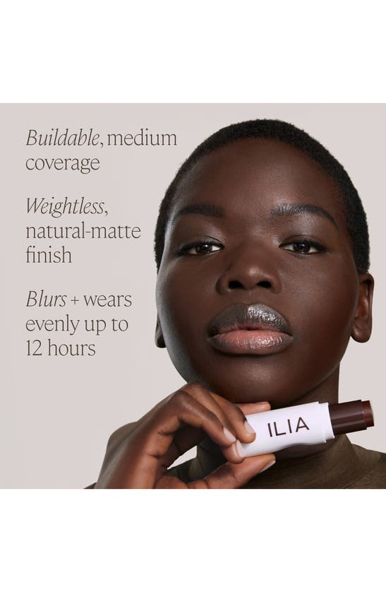 Ilia Skin Rewind Blurring Foundation And Concealer Complexion Stick 10c Ash 0.35 oz / 10 G In 10c - Ash Light Cool