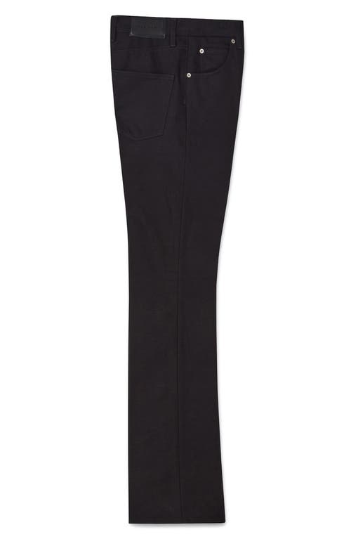 Shop Blk Dnm 77 Slim Organic Cotton Straight Leg Jeans In Black