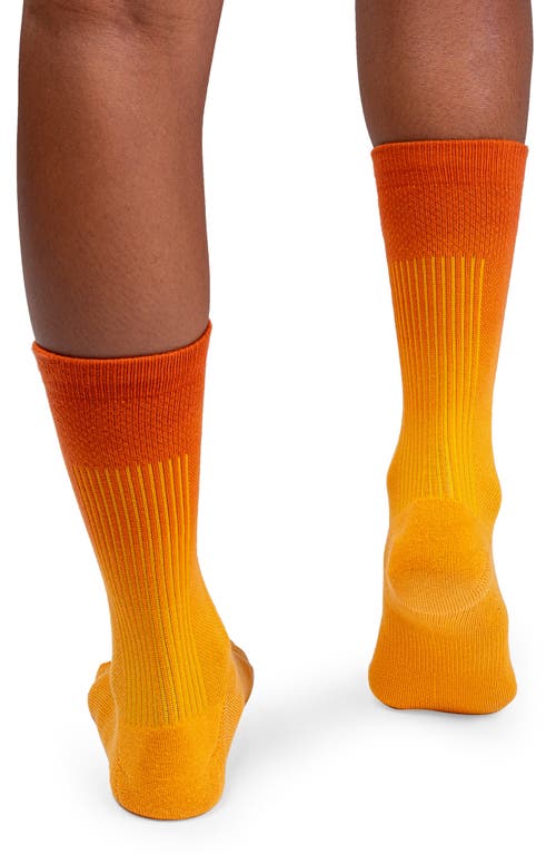 Shop On All-day Calf Socks In Mango/spice