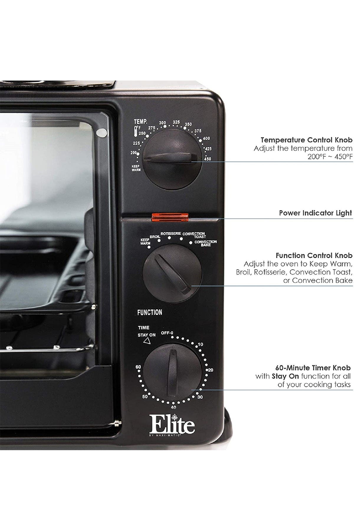 elite platinum toaster oven