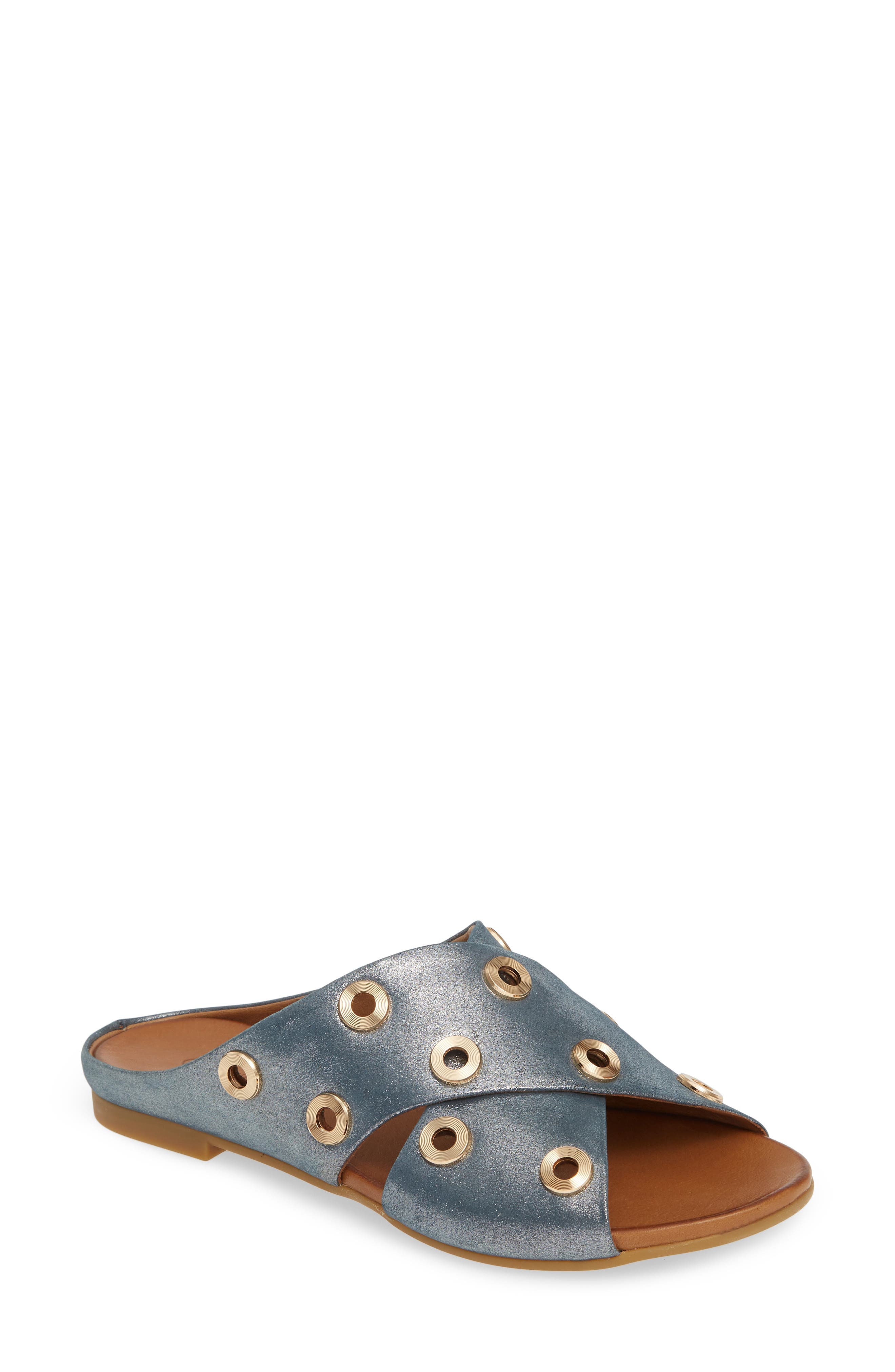 Sheridan Mia Trivet Slide Sandal, Blue