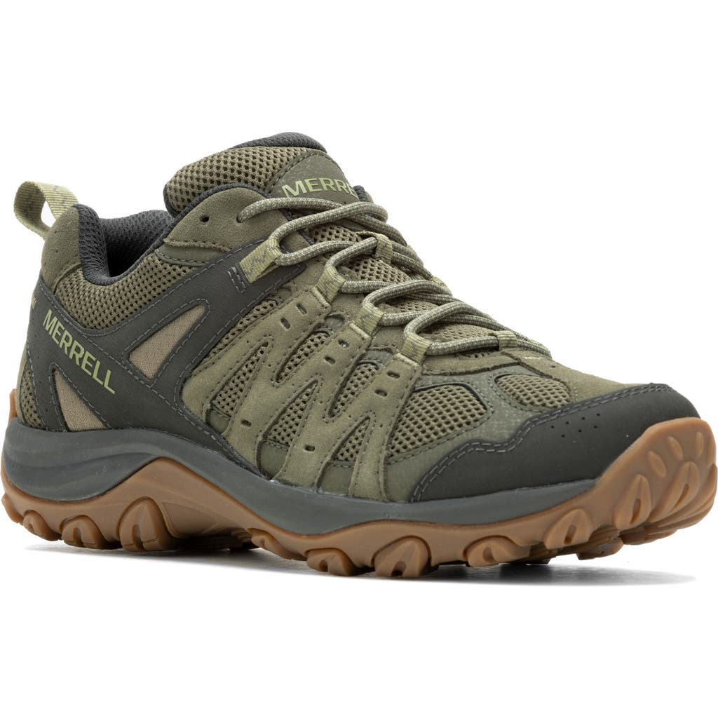 Shop Merrell Accentor 3 Trail Sneaker In Olive/moss