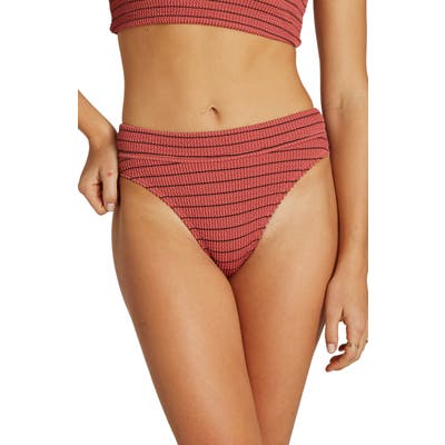 Billabong Summer High Maui Bikini Bottoms, Pink