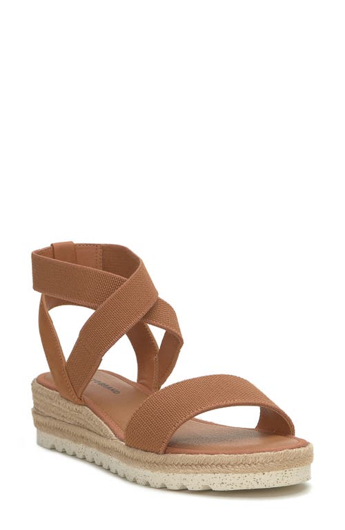 Lucky Brand Thimba Ankle Wrap Espadrille Sandal in Sunburn Linels at Nordstrom, Size 7