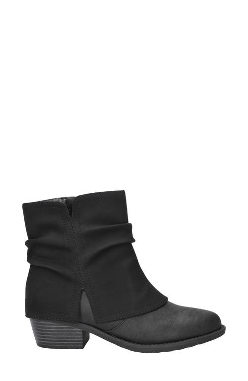 Shop Easy Street Kudos Slouch Bootie In Black