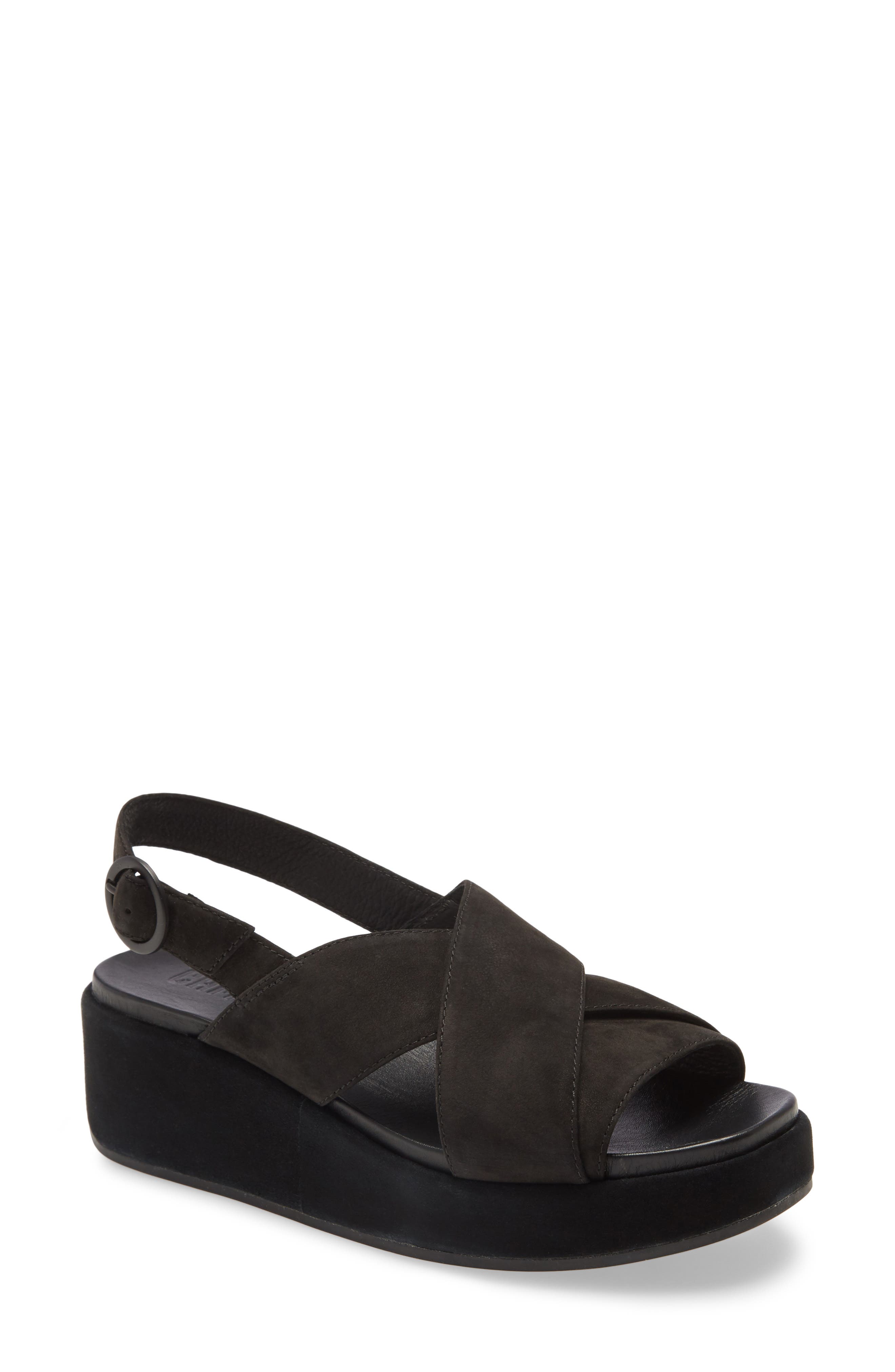 camper misia platform sandal