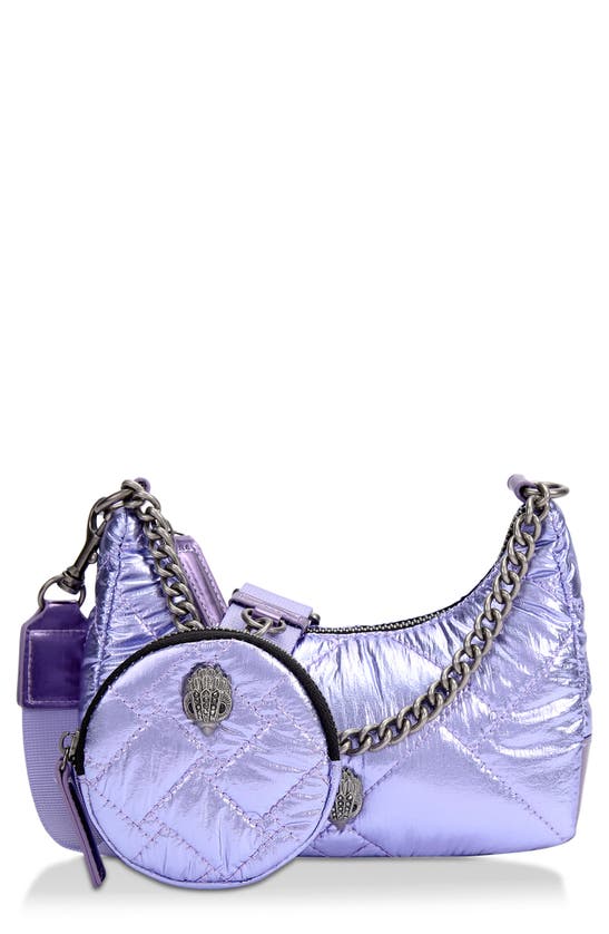 Kurt Geiger Small Multi Crossbody Bag In Light Pastel/silver ModeSens