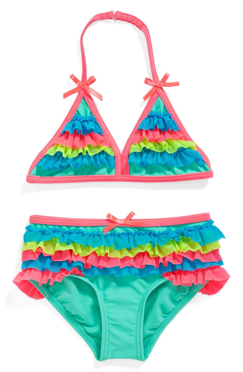 Hula Star 'Mermaid Tale' Two-Piece Swimsuit (Toddler Girls & Little ...