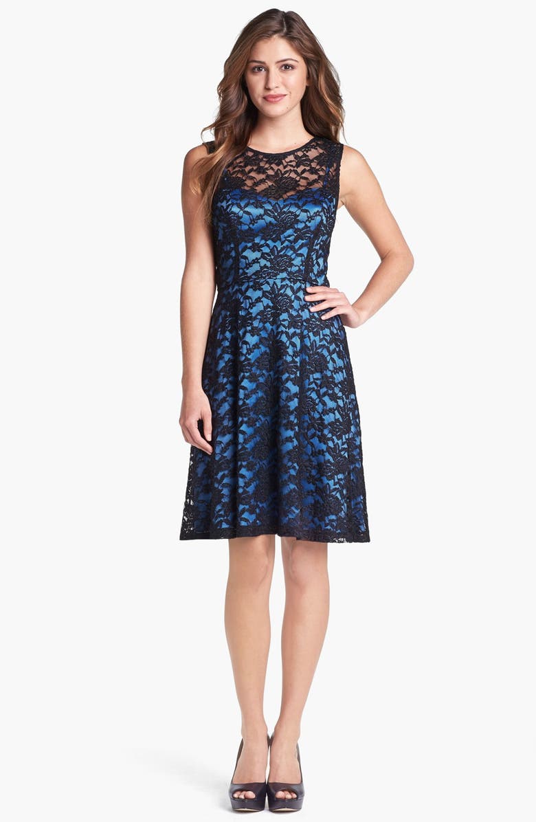 Ivy & Blu Lace Fit & Flare Dress | Nordstrom