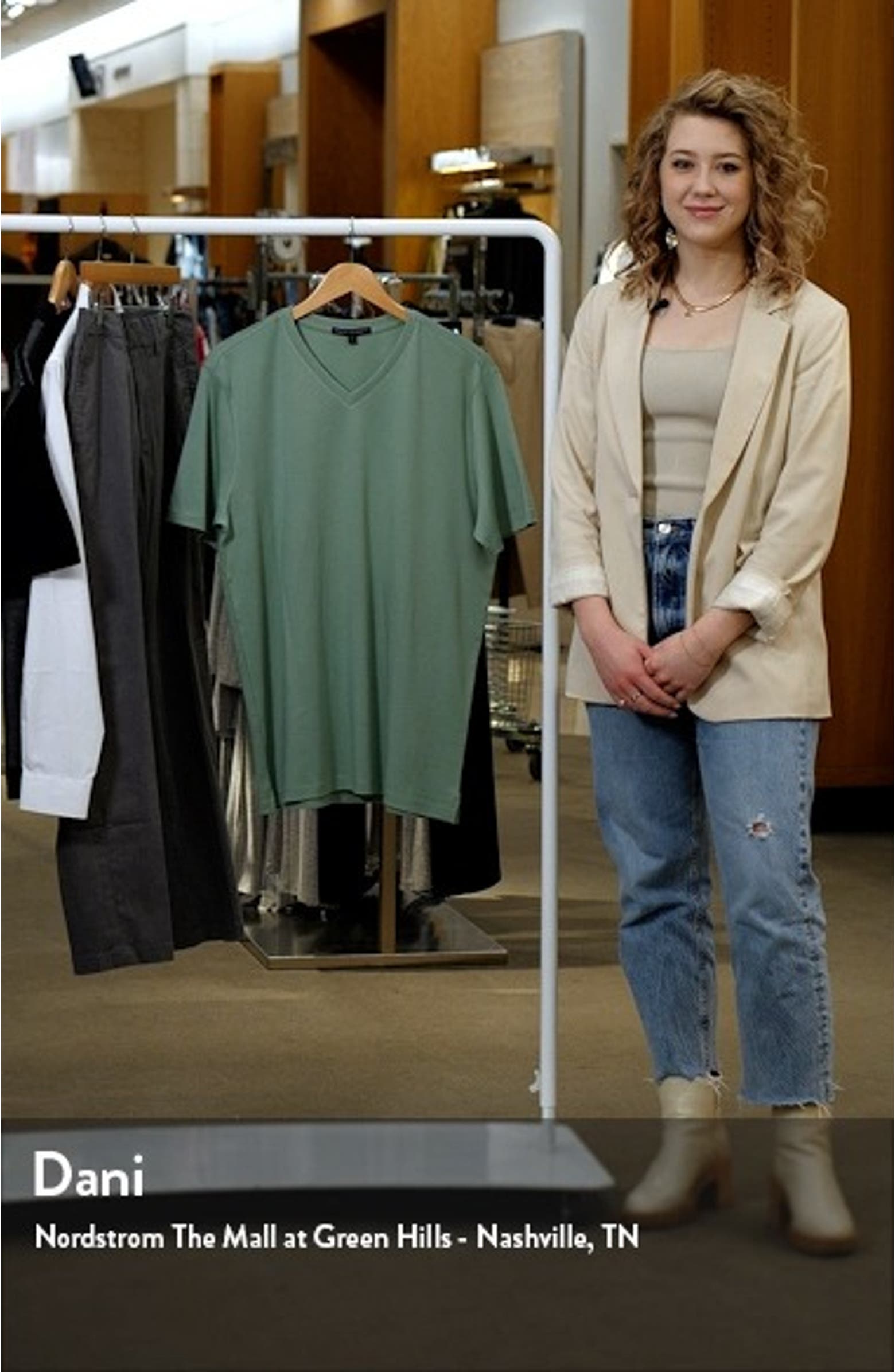 Robert Barakett Georgia Regular Fit V-Neck T-Shirt | Nordstrom