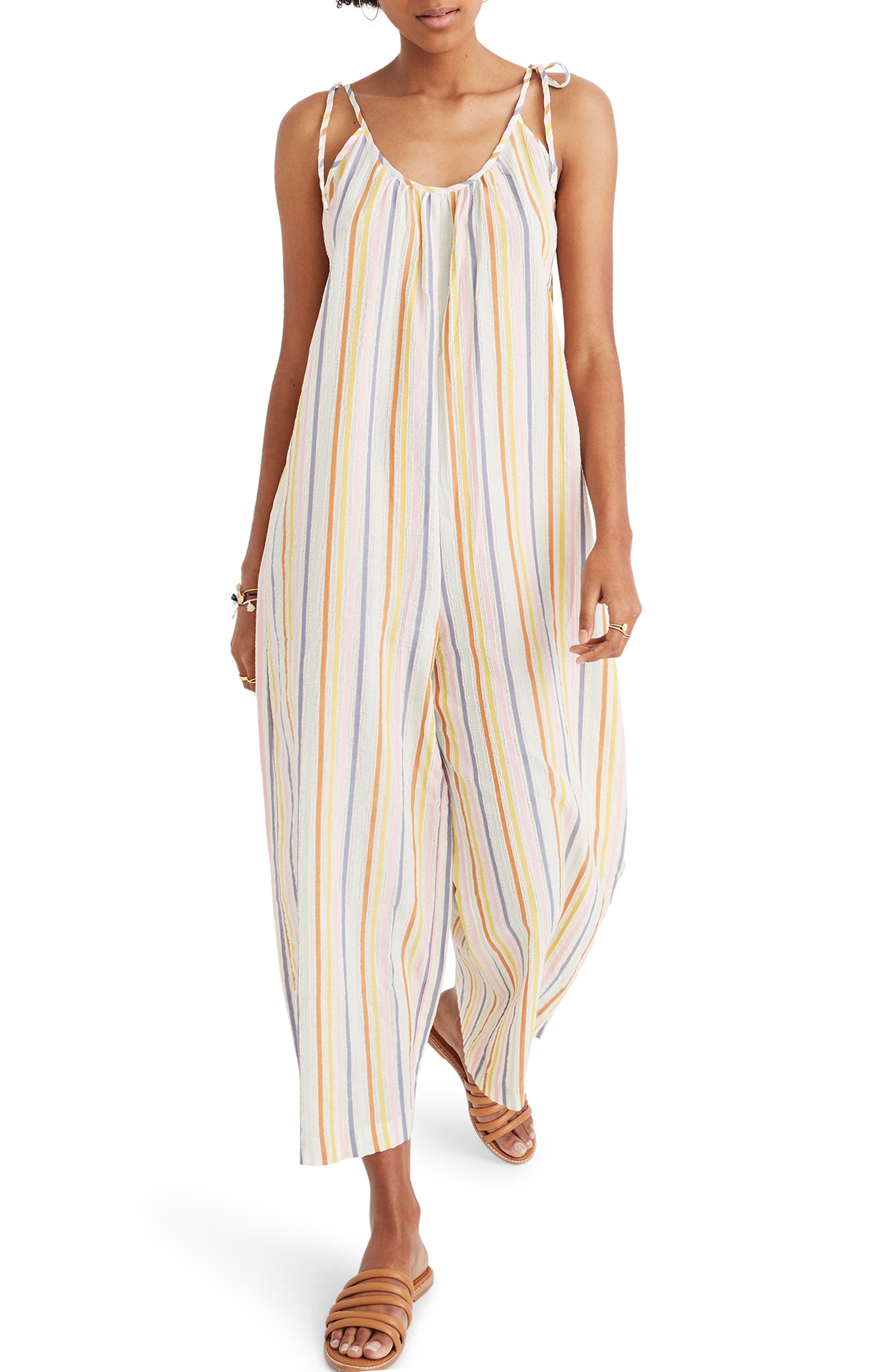 Madewell Tie Strap CoverUp Jumpsuit (Regular & Plus Size) TieStrap
