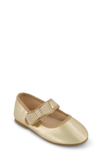 JESSICA SIMPSON JESSICA SIMPSON KIDS' AMY CRYSTAL MARY JANE FLAT