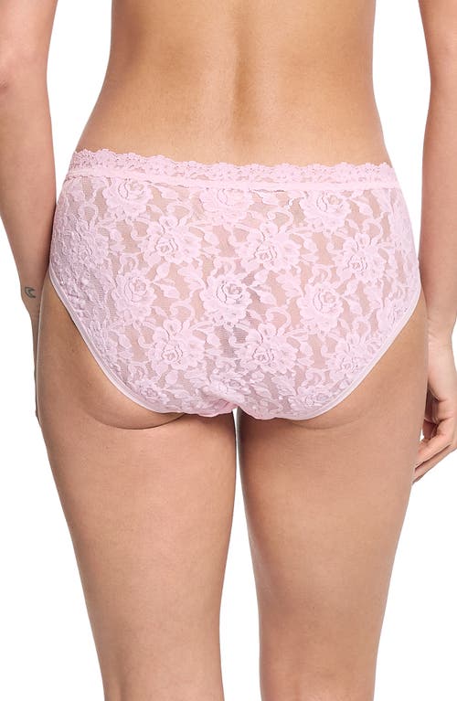 Hanky Panky V-front High Cut Brief In Bliss Pink