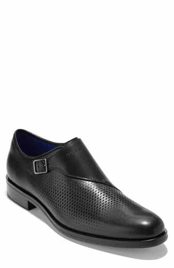 Cole Haan Washington Grand Laser Plain Toe Wholecut Shoe Men
