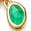 selected Yellow Gold/ Green Onyx color