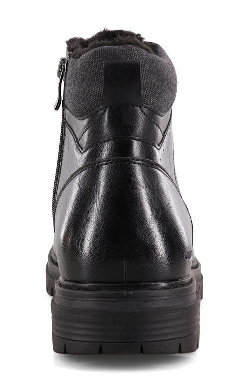 Aquatherm By Santana Canada Fundy Faux Fur Lined Waterproof Boot In Black