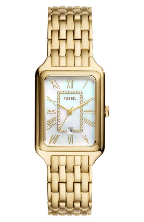 Fossil Raquel Bracelet Watch, 26mm in Gold at Nordstrom