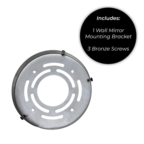 Zadro Lighted Wall Mounted Makeup Mirror With 10x/1x Magnification & Extendable Arm In Oil-rubbed Bronze