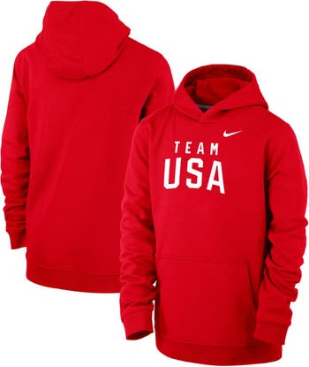 Nike Team Usa Fleece Pullover Hoodie At Nordstrom in Blue for Men