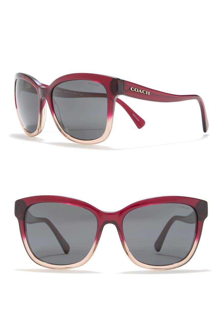 Coach 56mm Square Sunglasses Nordstrom Rack